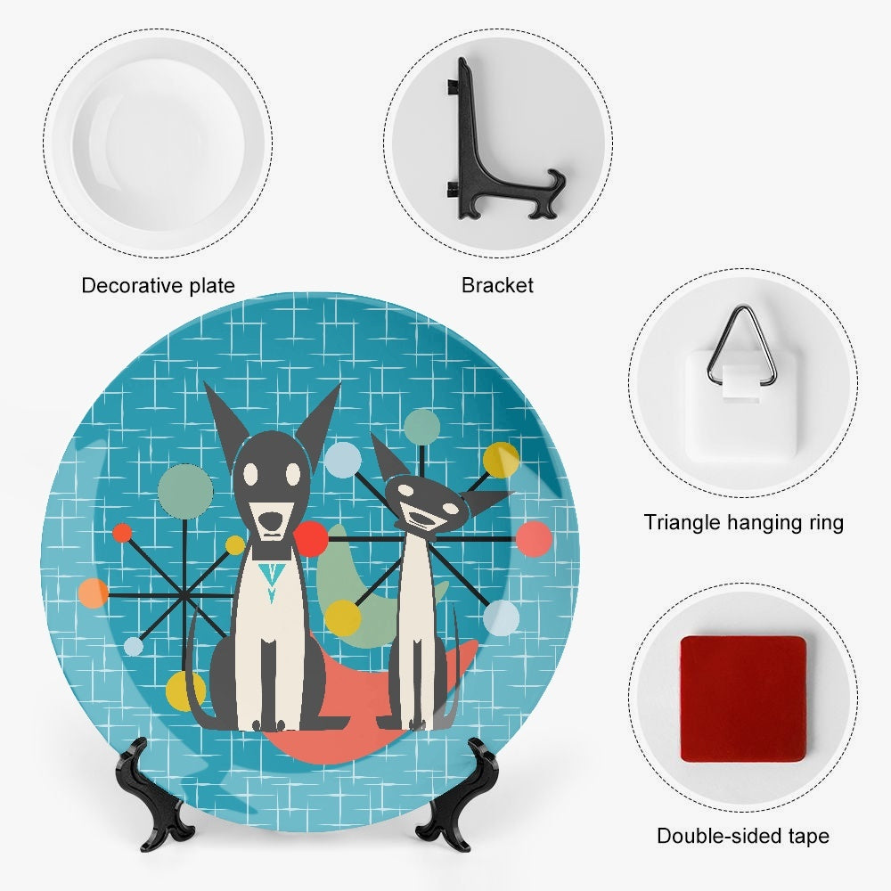 Atomic Dogs Ceramic Decorative Plates