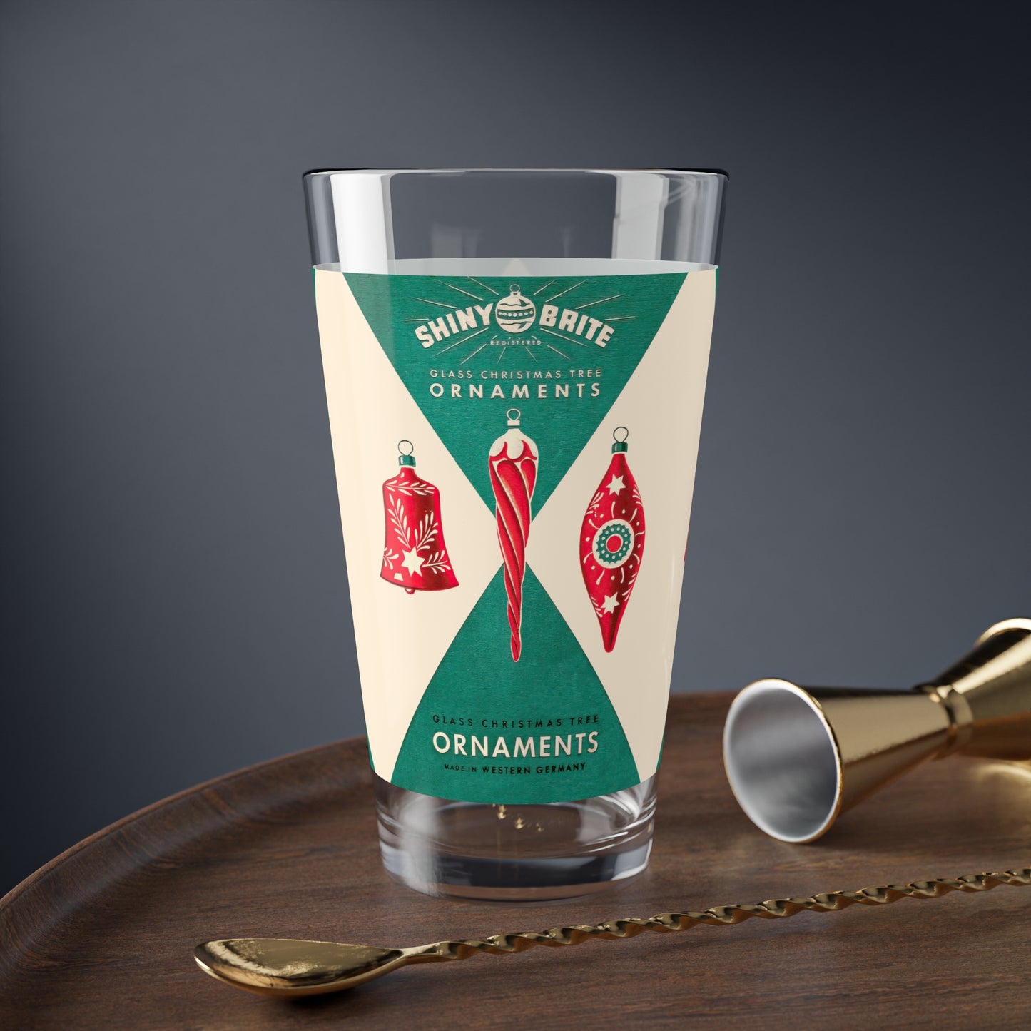 Shiny Bright Mixing Glass, 16oz