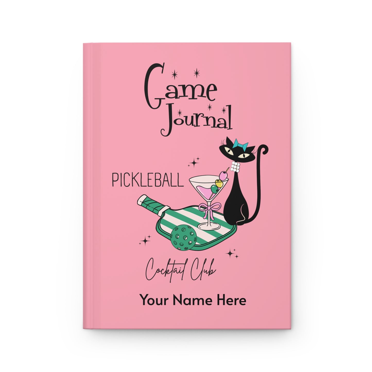 MCM Pickleball Journal Hardcover Journal Matte