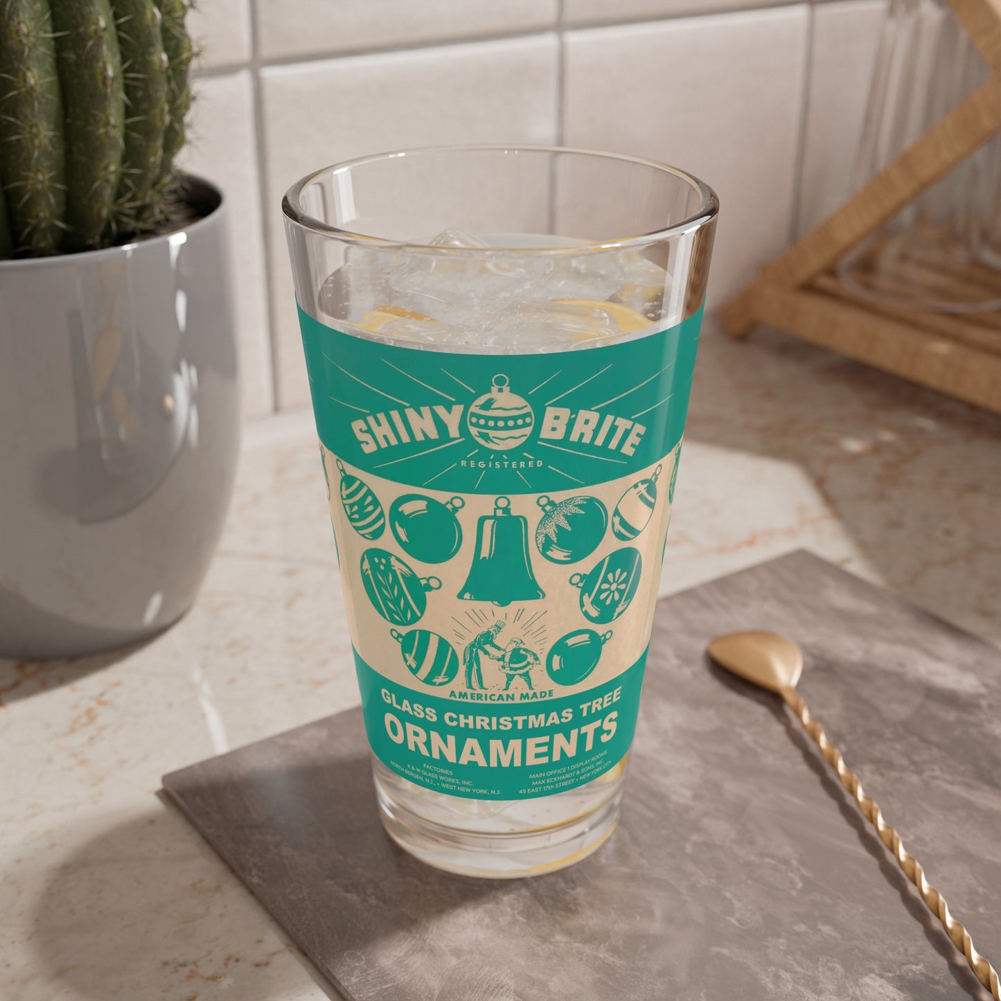 Shiny Bright Mixing Glass, 16oz