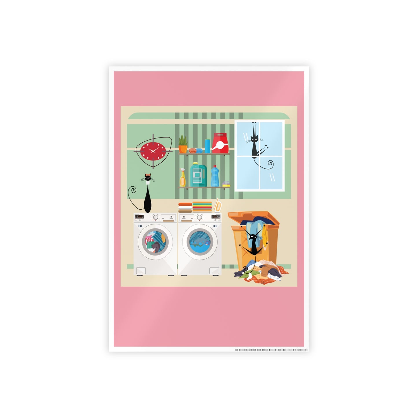 Atomic Laundry Day Poster II