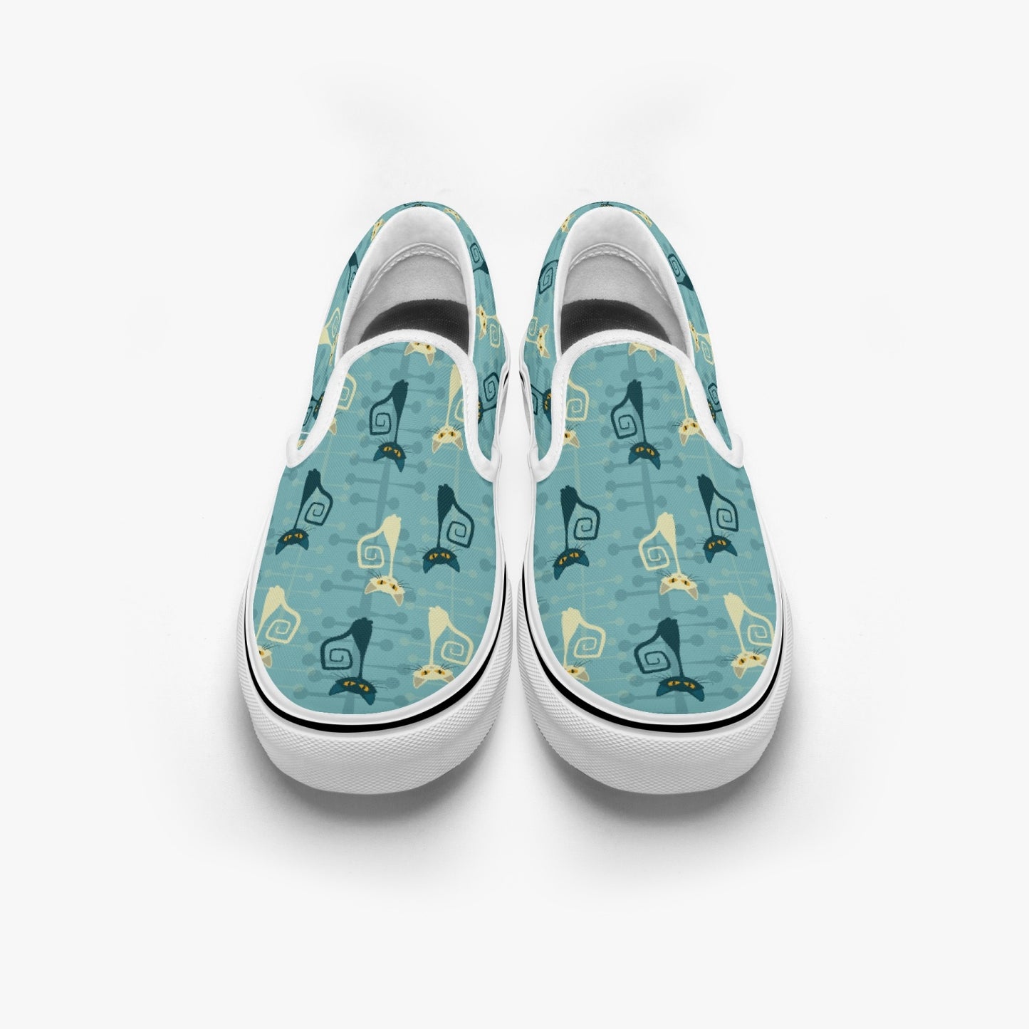 MCM Atomic Cat Slip-On Canvas Shoes