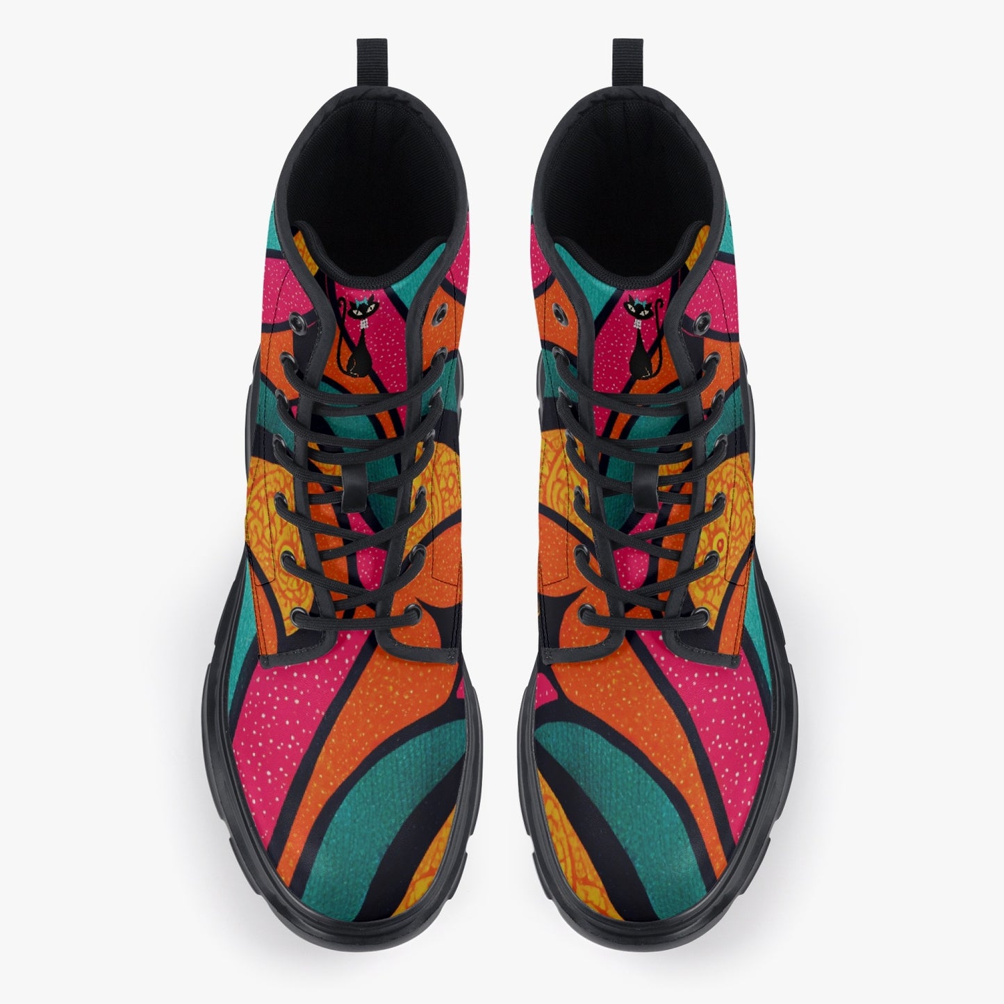 MCM Atomic Cat Leather Boots