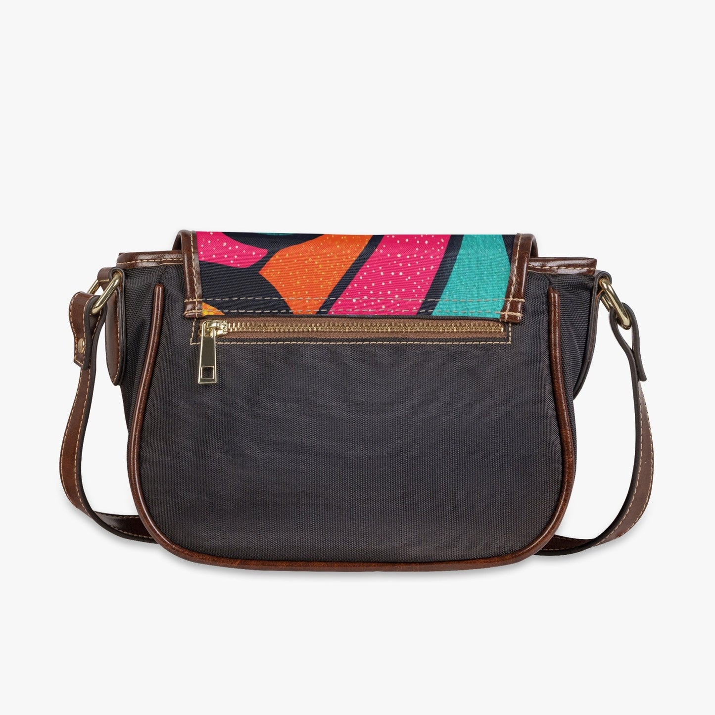 MCM Atomic Cat in Pearls Saddle Bag