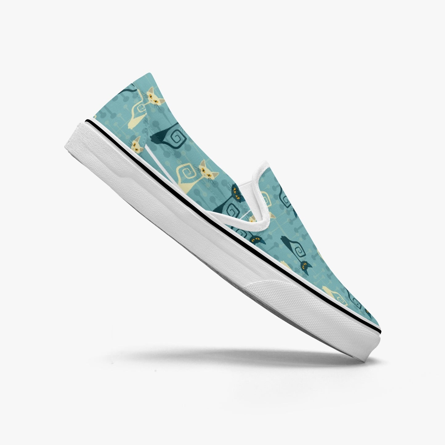 MCM Atomic Cat Slip-On Canvas Shoes