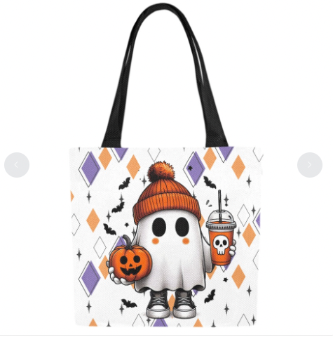 Halloween Trick or Treat Bag, MCM Tote Bag.Set of 4- MCM Carry-all handbag