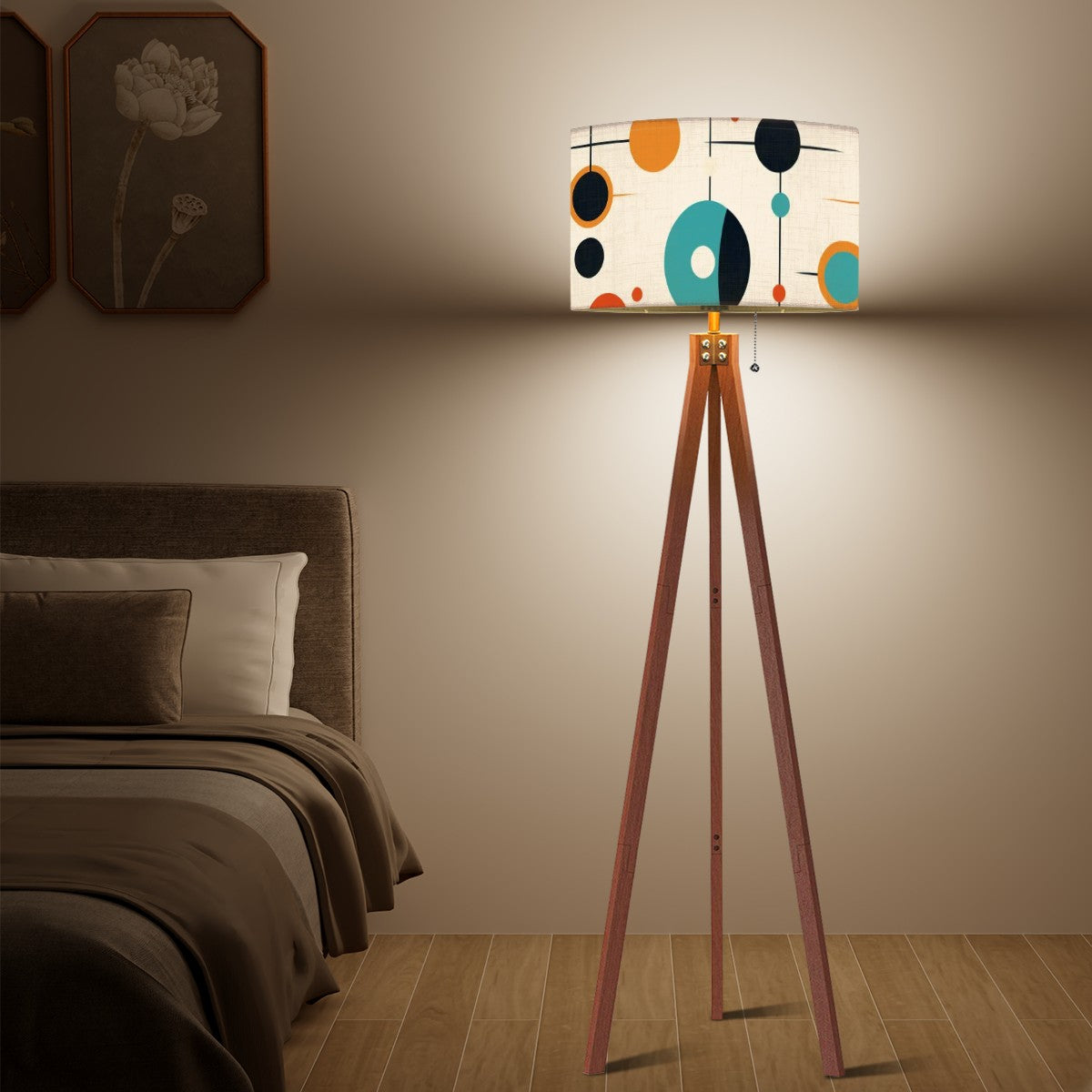 MCM Retro Mod Floor Lamp