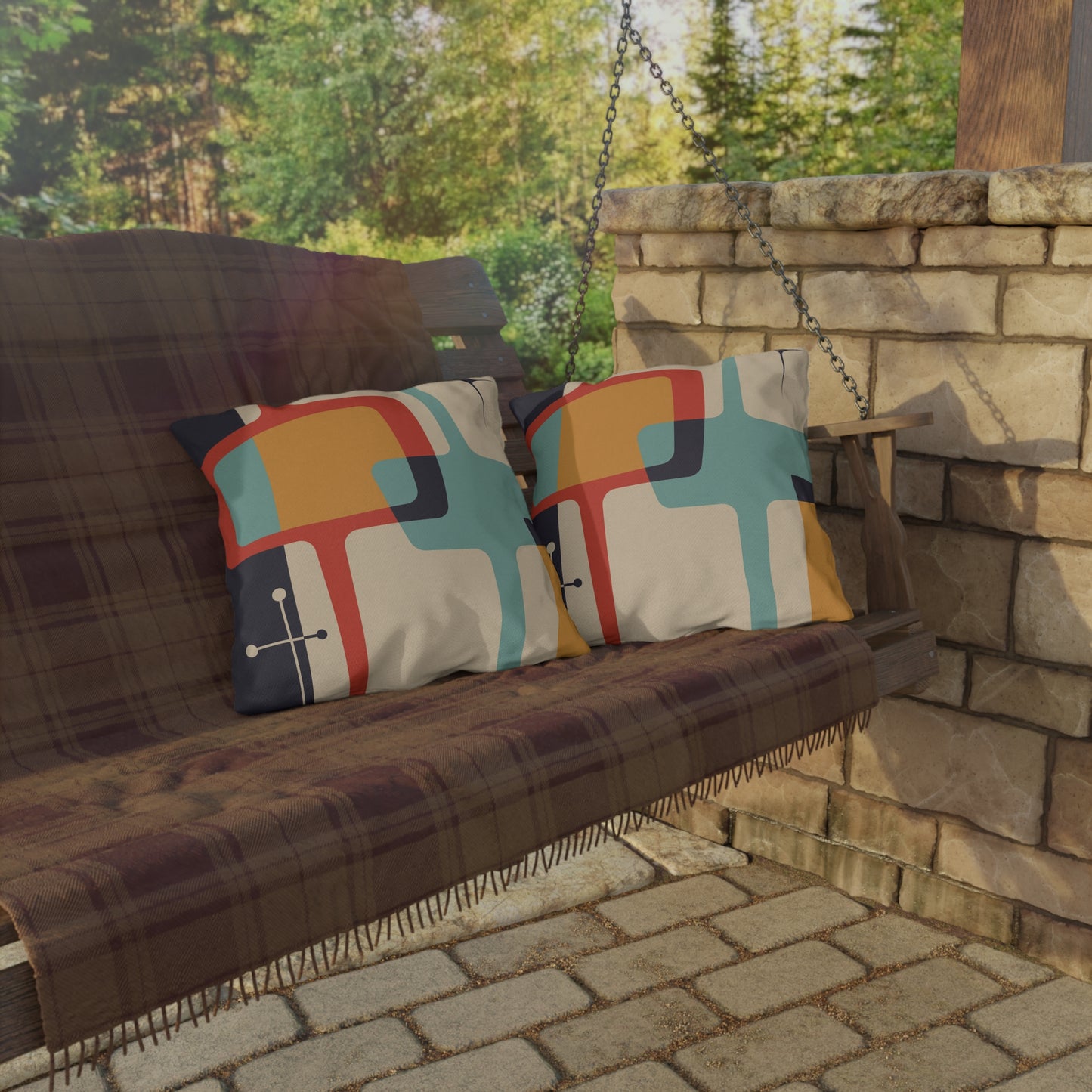 Mid Mod Outdoor Pillows