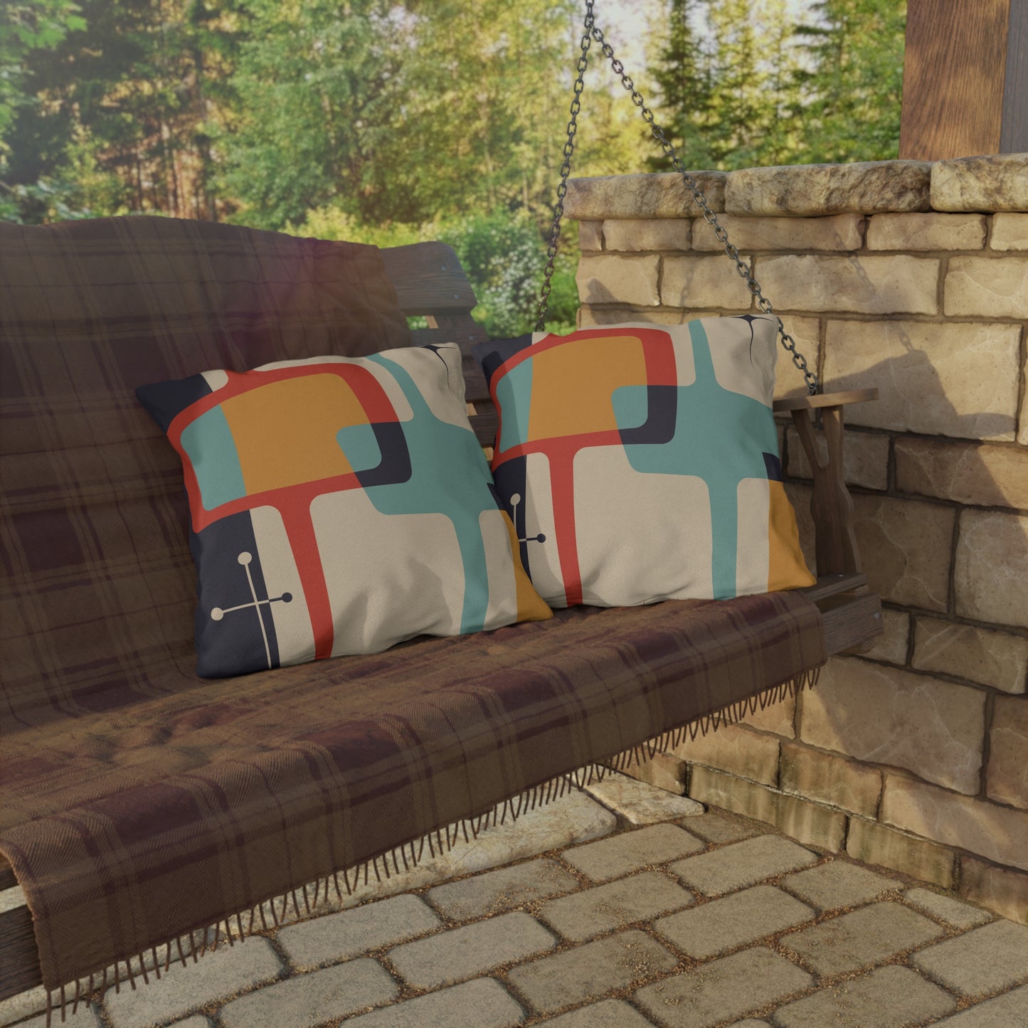 Mid Mod Outdoor Pillows