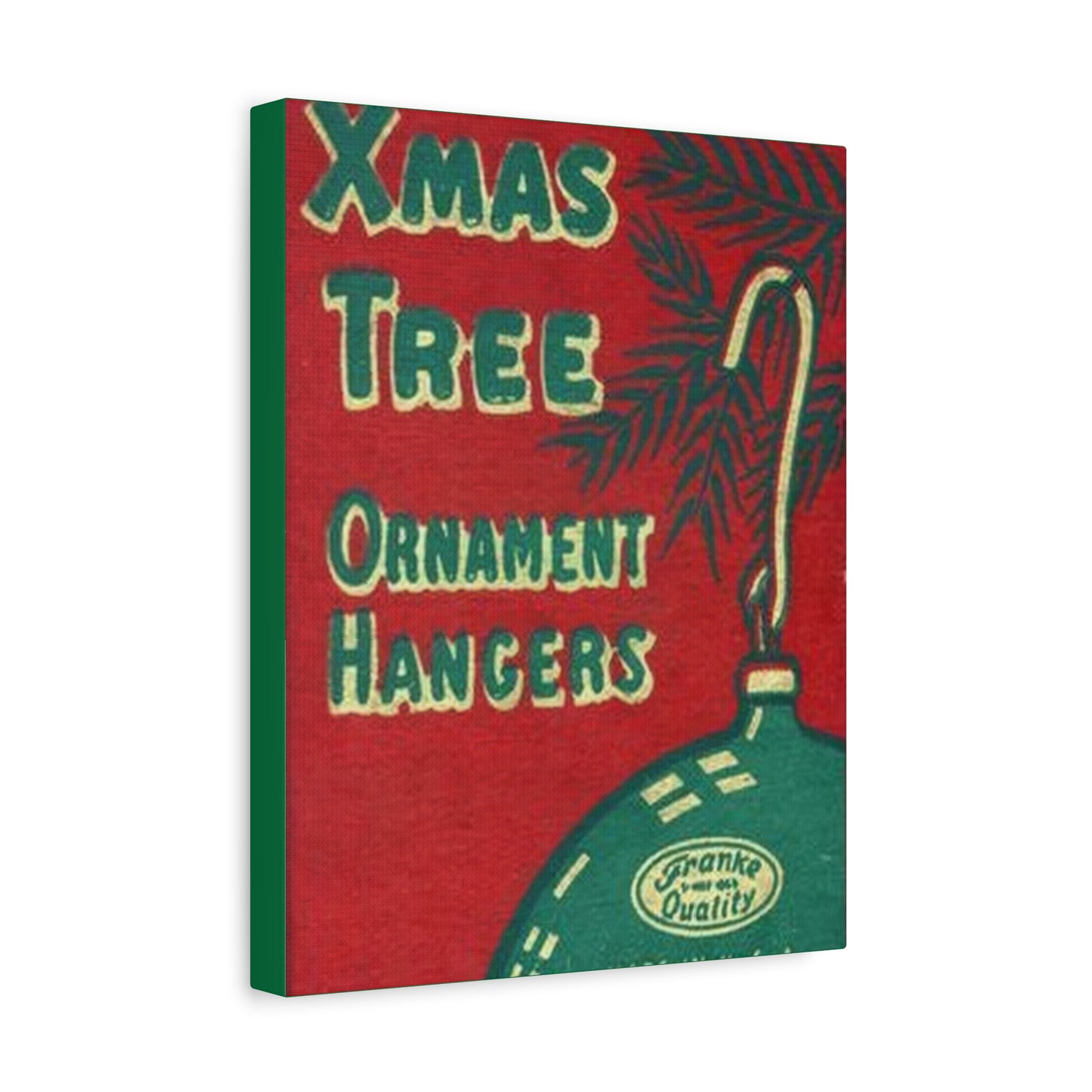 Ornament Hangers Matte Canvas, Stretched, 1.25"