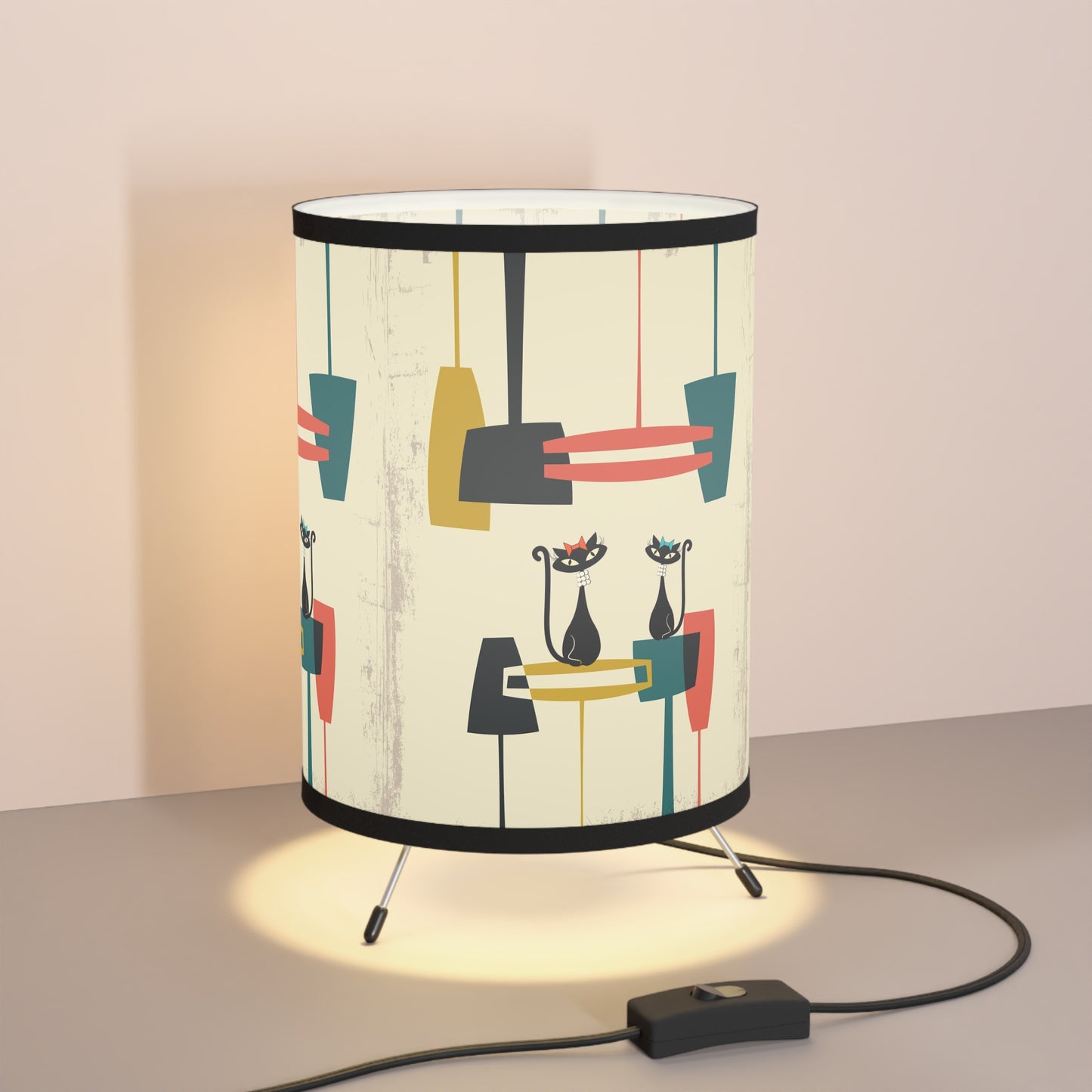 MCM Atomic Tripod Lamp