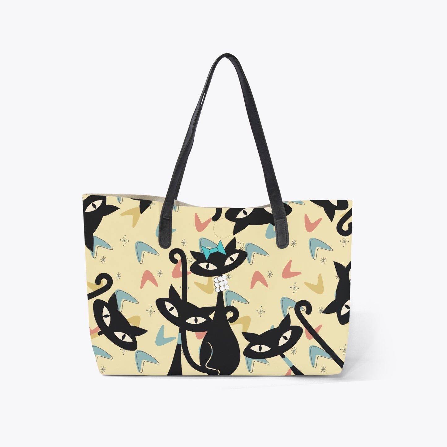 Atomic Cat in Pearls Neverfull Tote Bag- Weekender