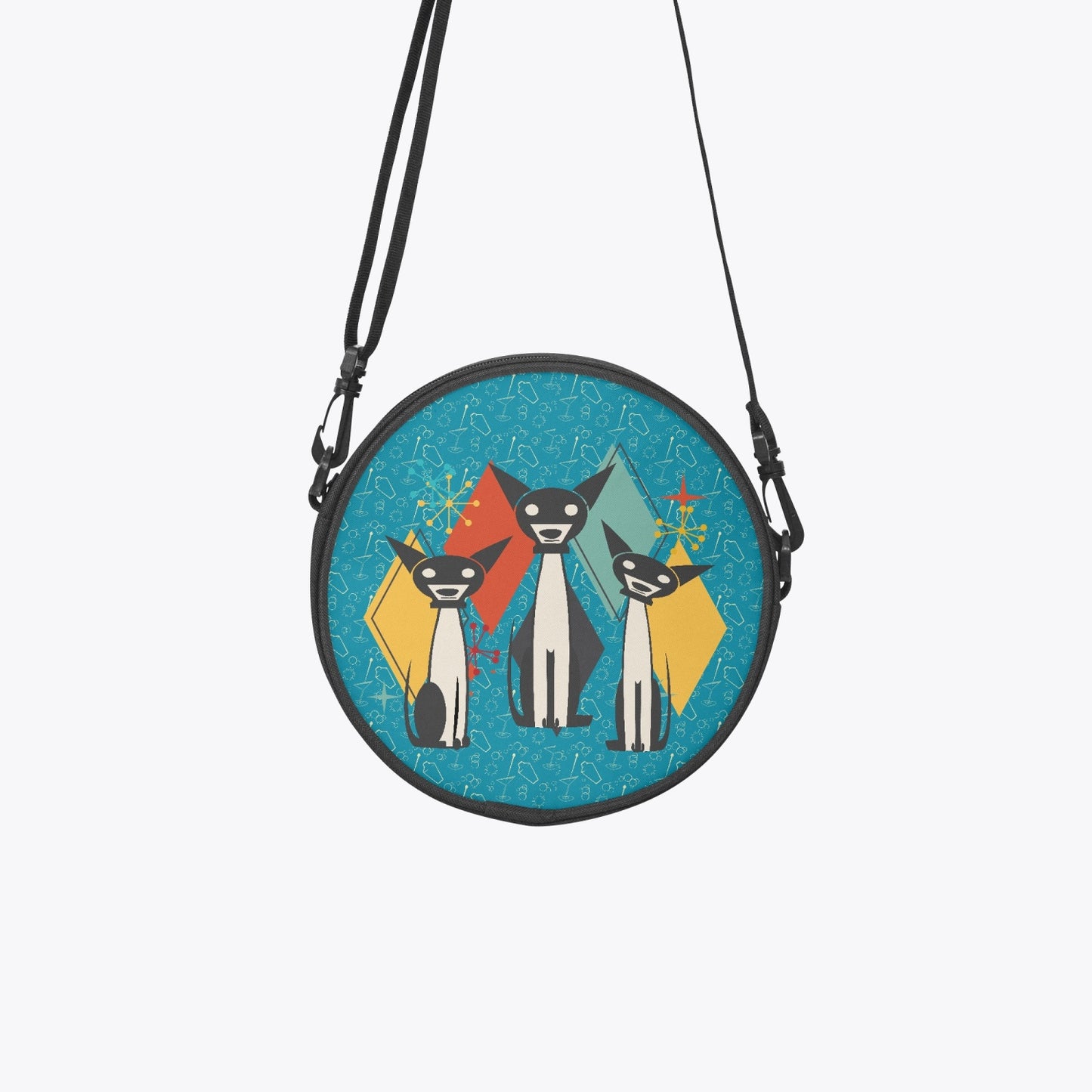 Atomic Dog Round Satchel Bag