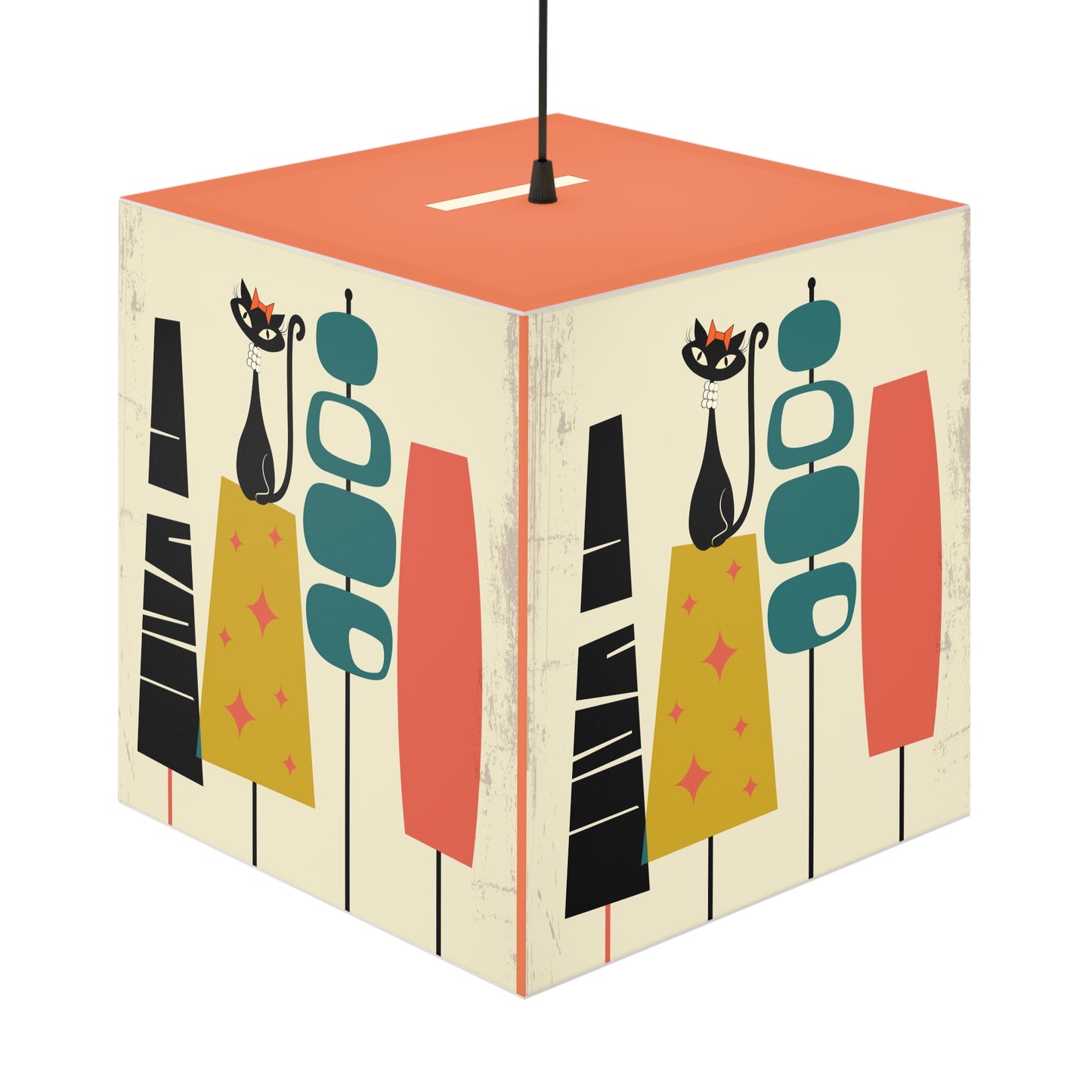Atomic Cat Pendant Lamp- Cube Light