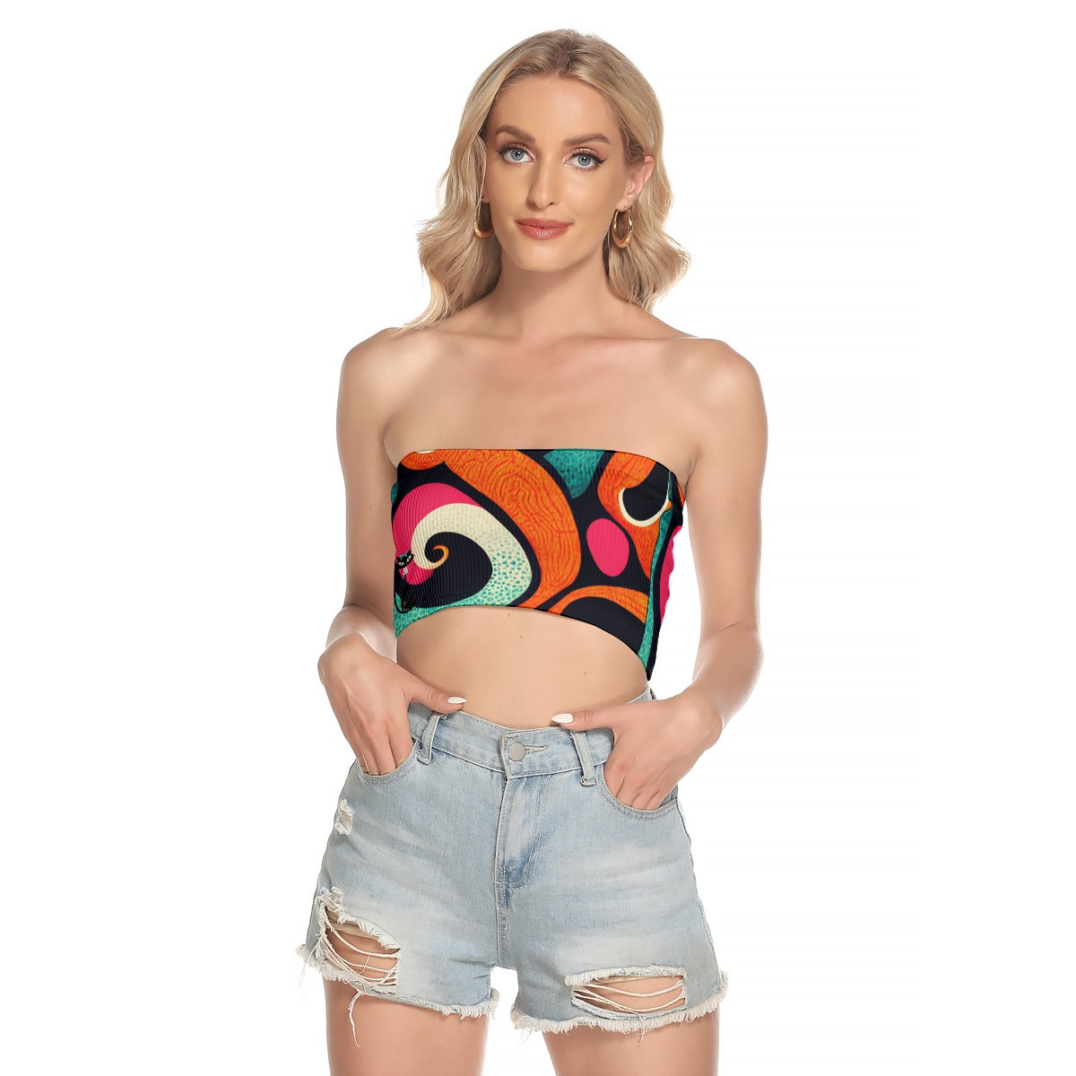 MCM Atomic Cat Yoga Tube Top