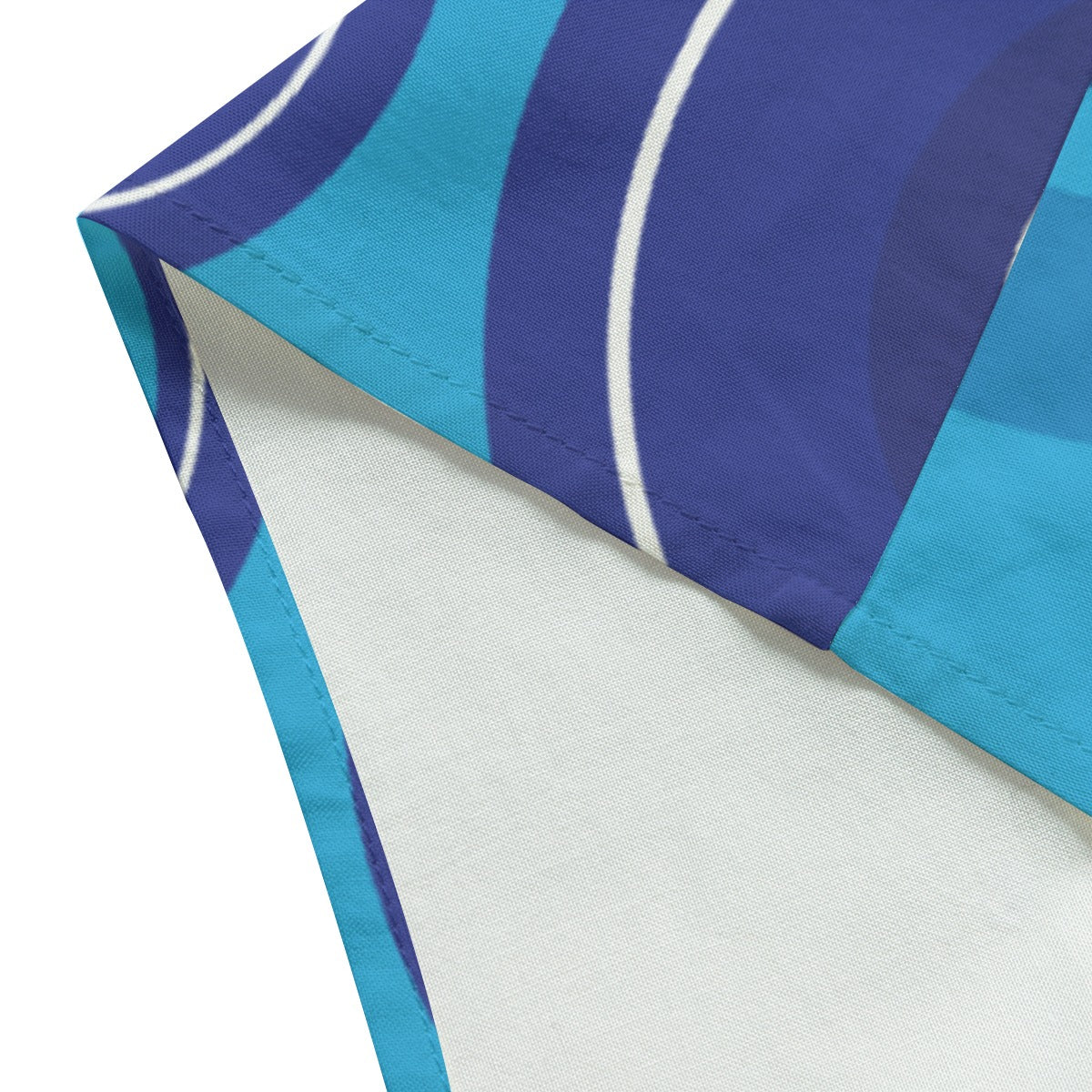 Retro Blue Halter Dress,  Groovy GoGo Dress, Mid Century Modern,