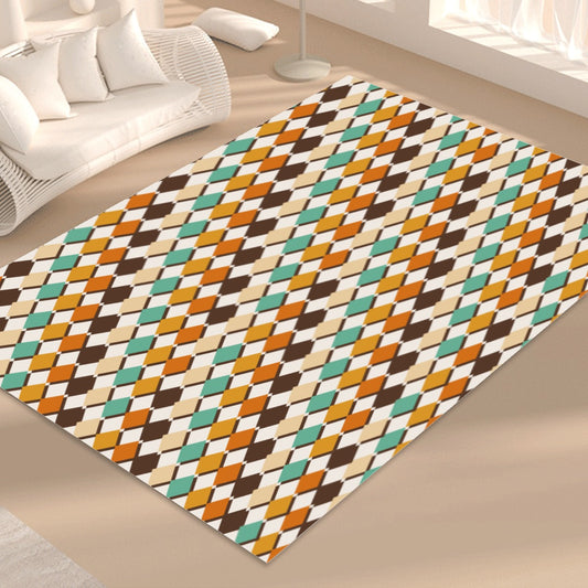 Foldable Rectangular Floor Mat