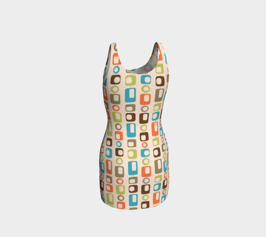 MCM Retro Bodycon Dress