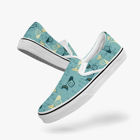 MCM Atomic Cat Slip-On  Canvas Shoes