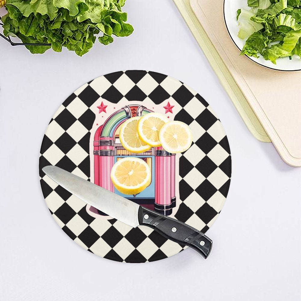 MCM Retro Tempered Glass Cutting Board