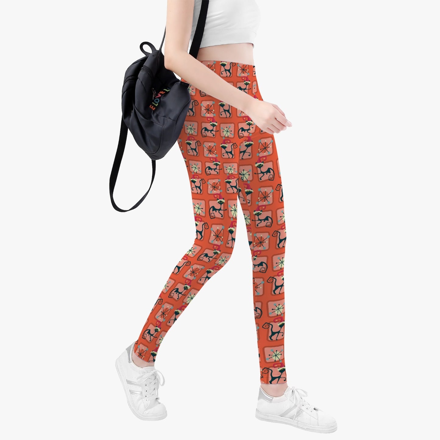 Atomic Cat Christmas Yoga Pants