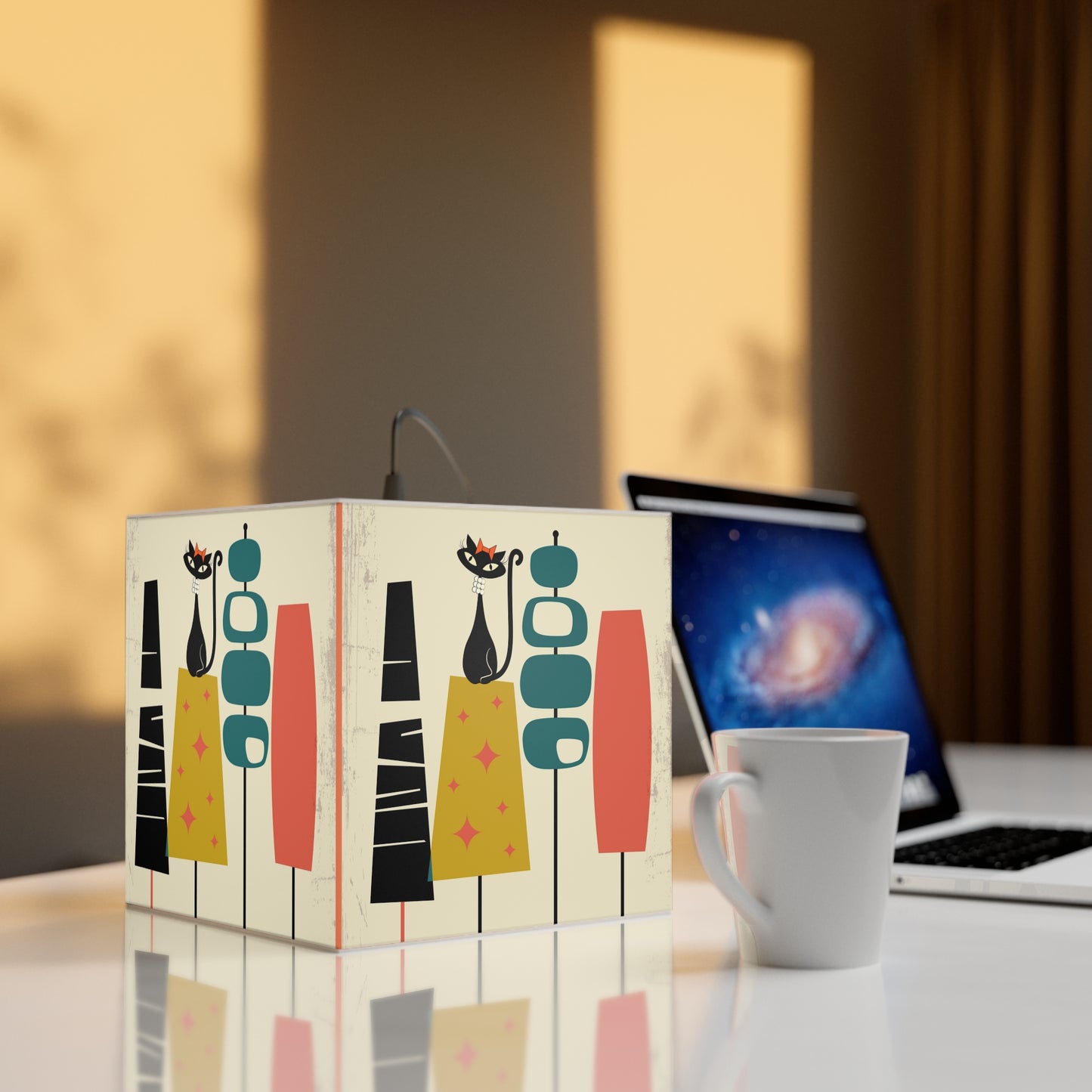 Atomic Cat Pendant Lamp- Cube Light