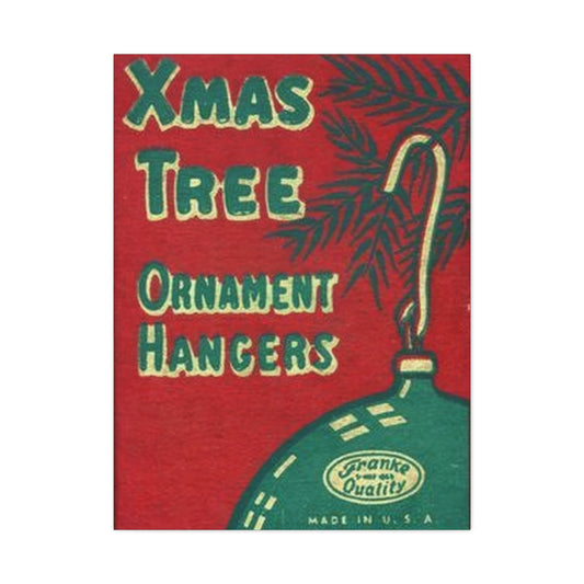 Ornament Hangers Matte Canvas, Stretched, 1.25"