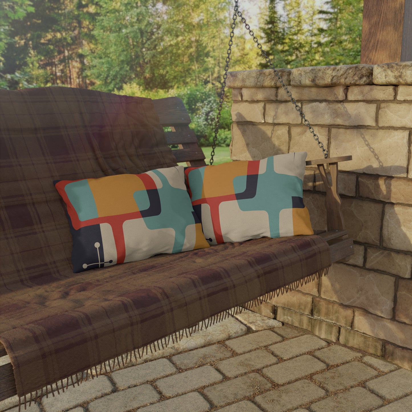 Mid Mod Outdoor Pillows