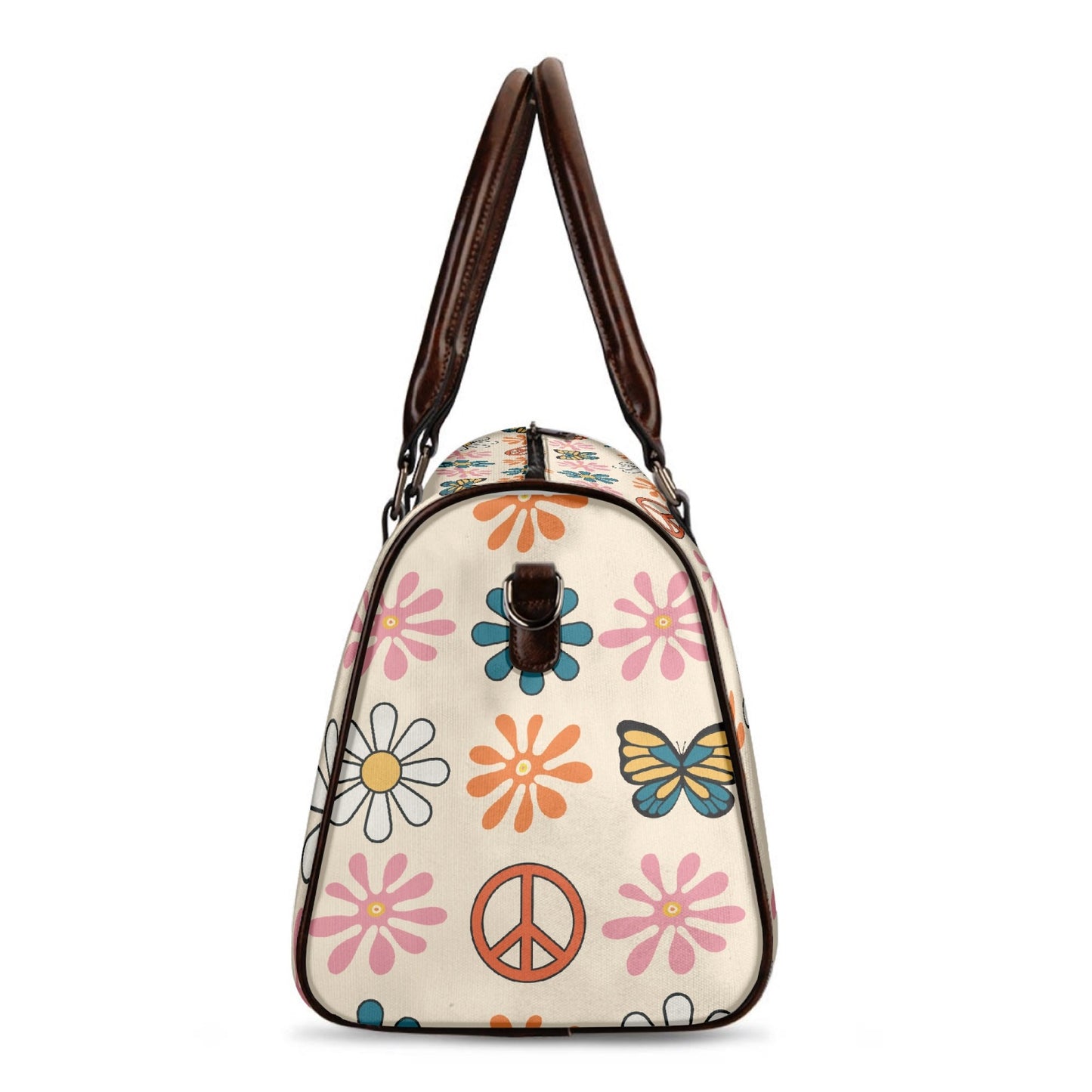 Retro Hippie Weekender Bag