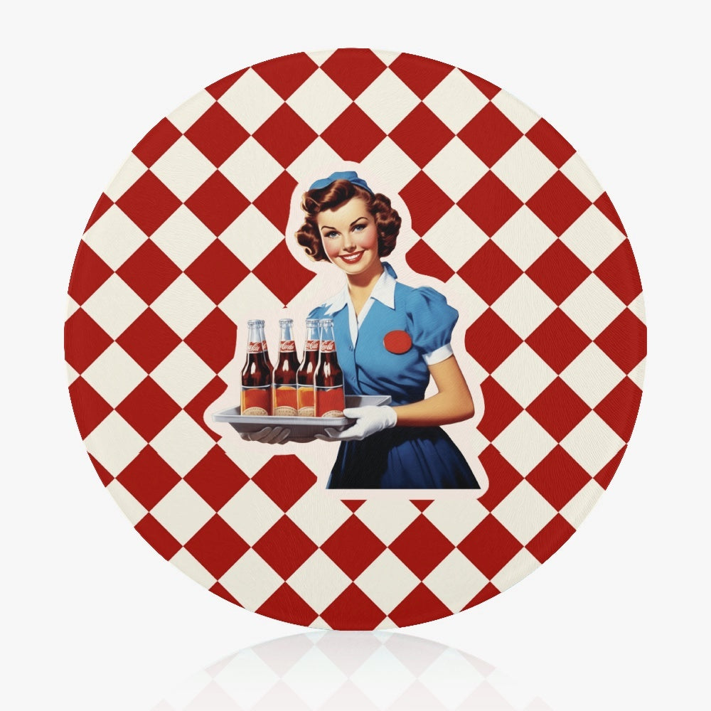 MCM Retro Tempered Glass Cutting Board