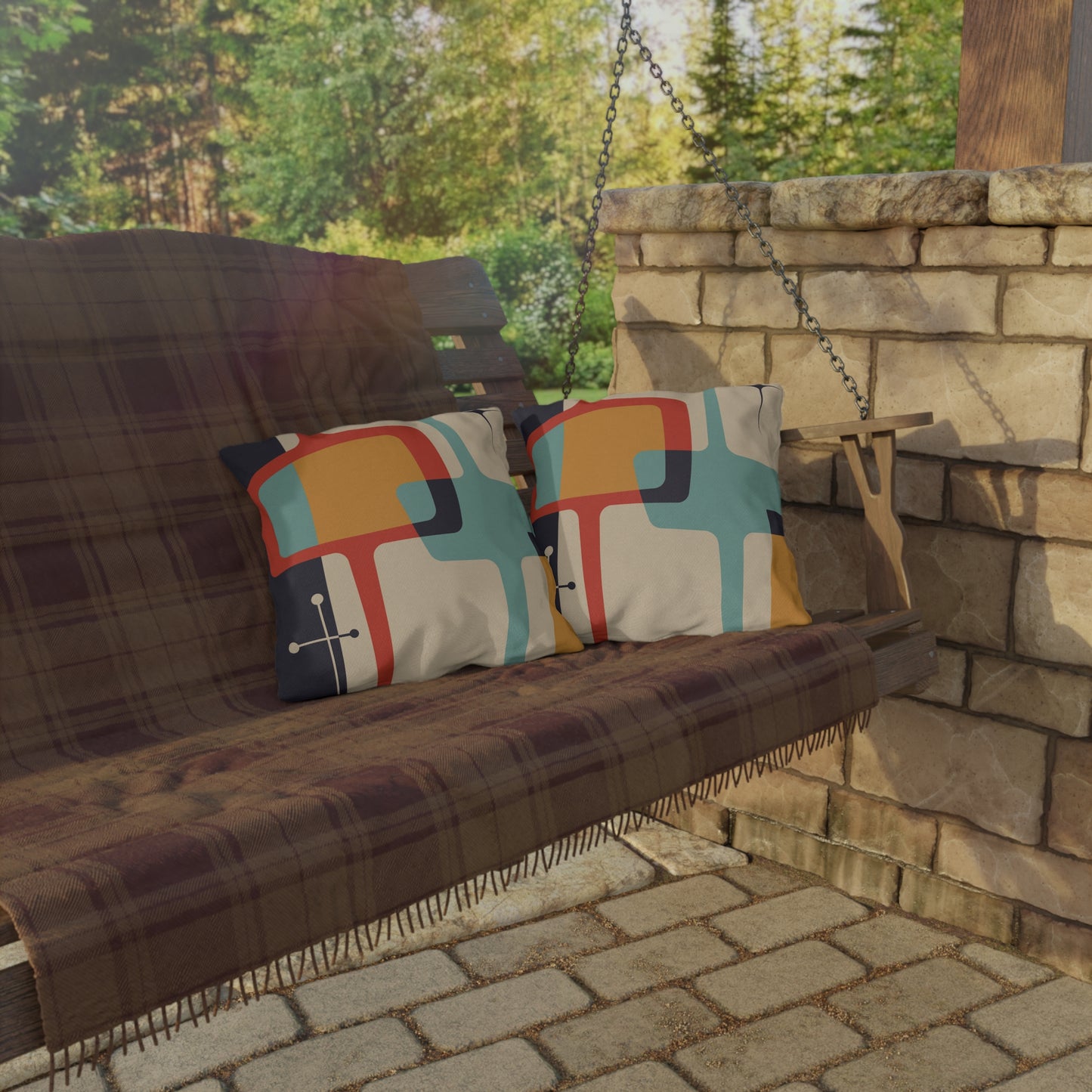 Mid Mod Outdoor Pillows