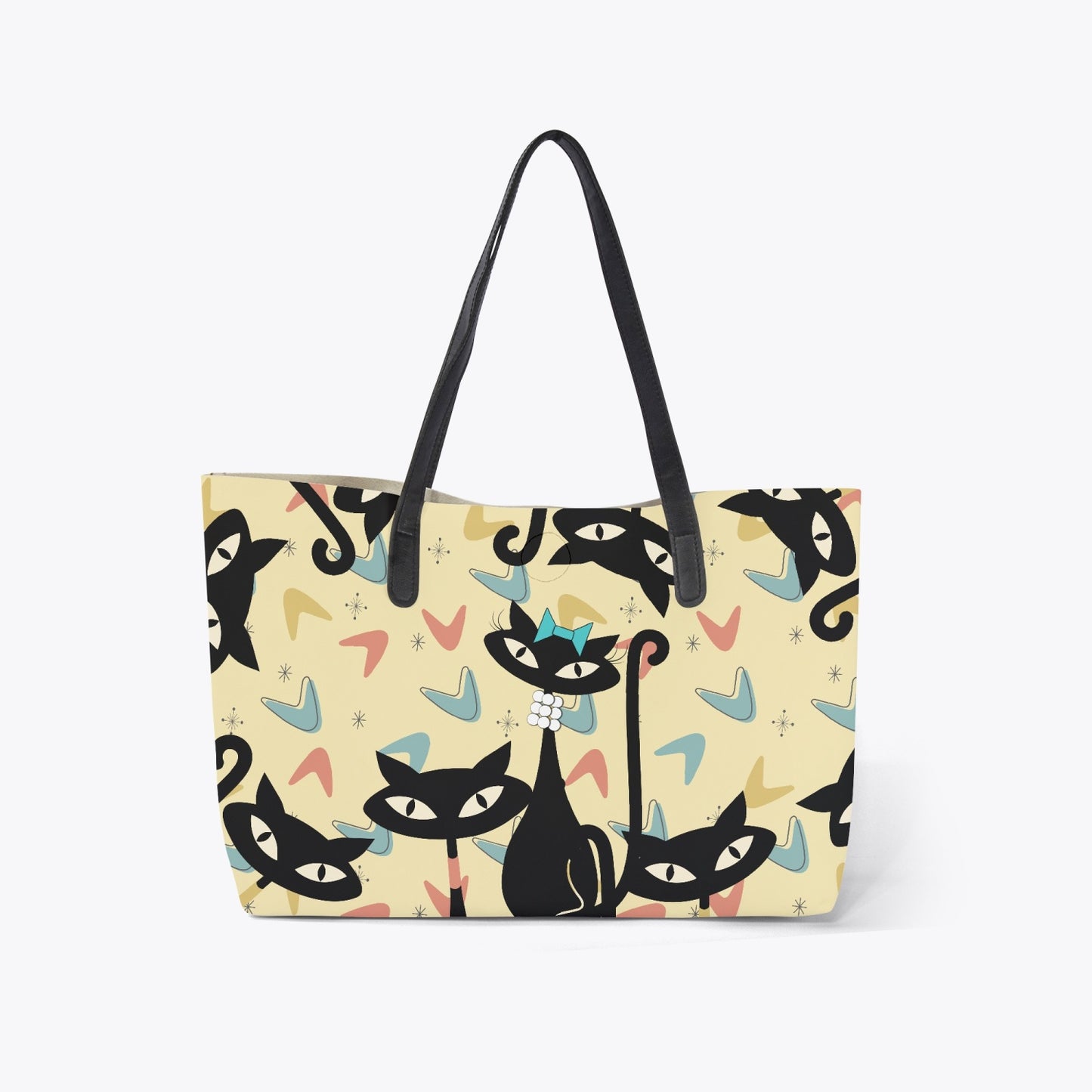 Atomic Cat in Pearls Neverfull Tote Bag- Weekender