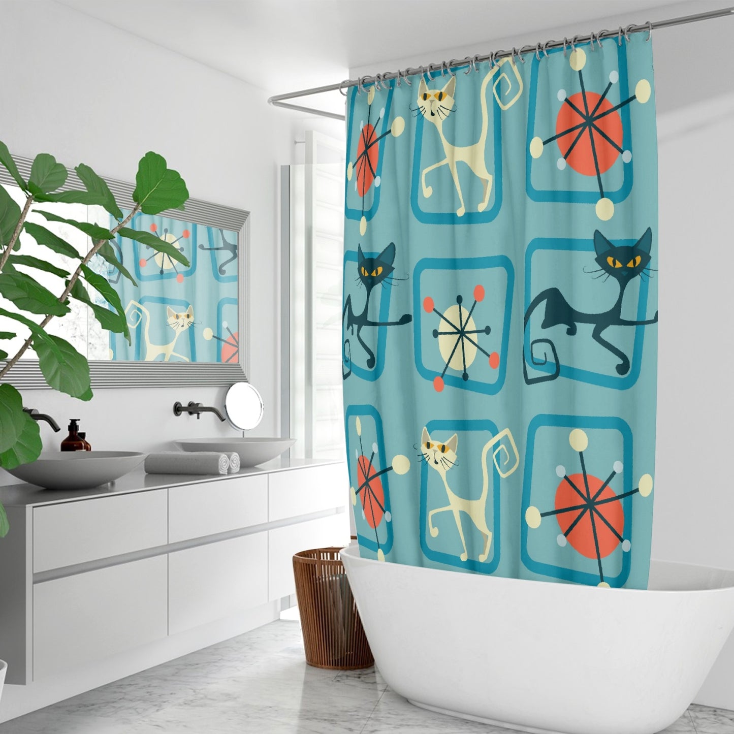 171. Quick-drying Shower Curtain