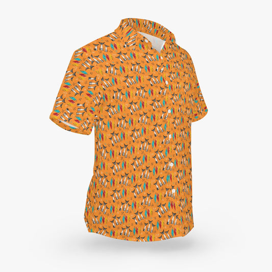 MCM Atomic Dog Casual Button Down  Shirts