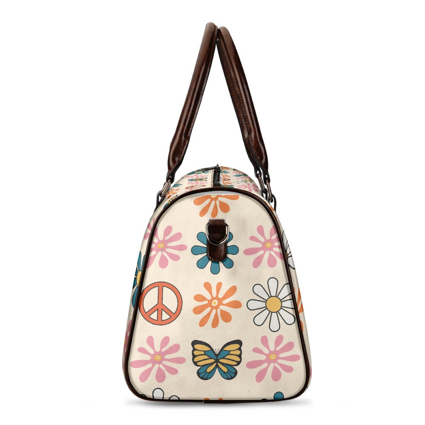 Retro Hippie Weekender Bag