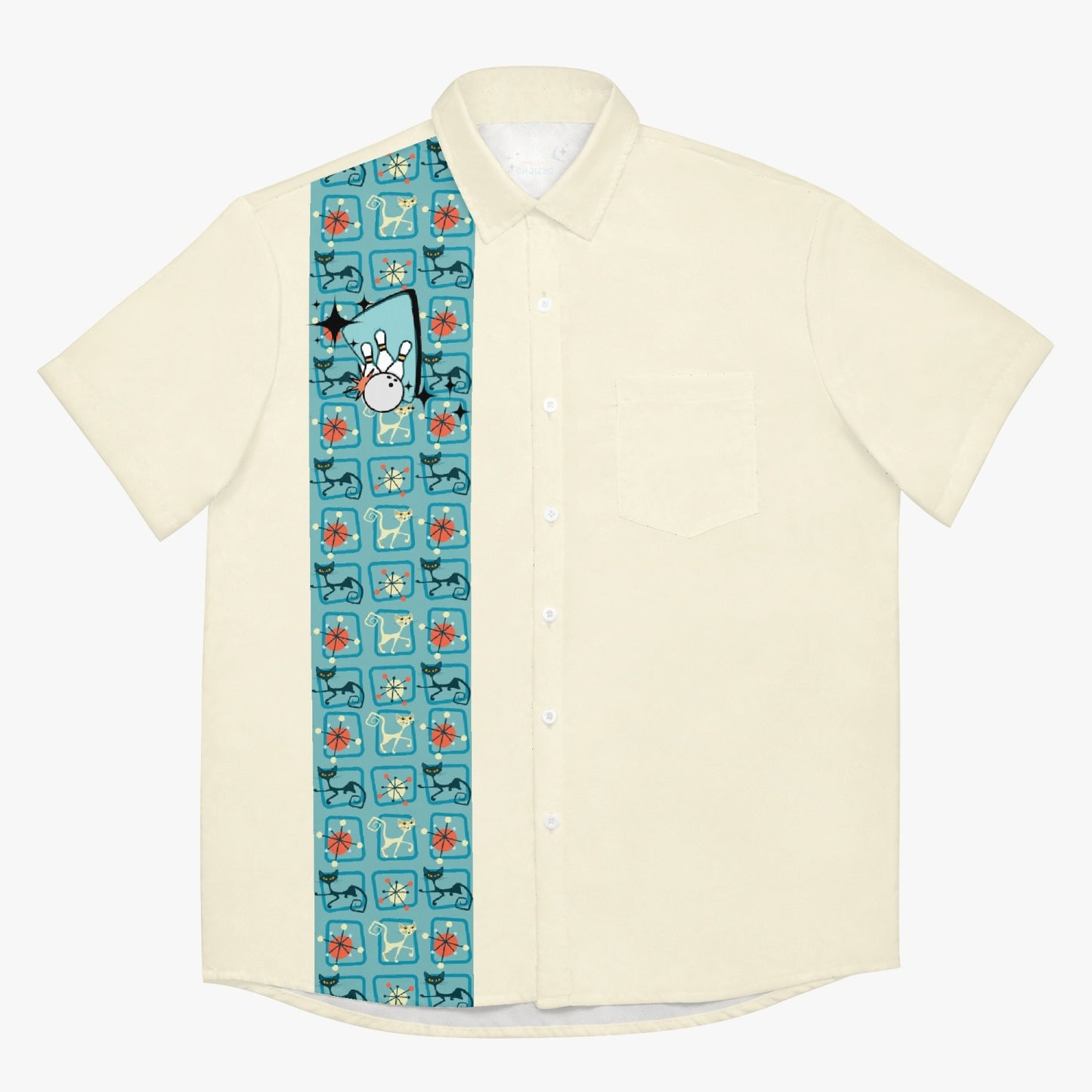 Atomic Cat Bowling Shirt