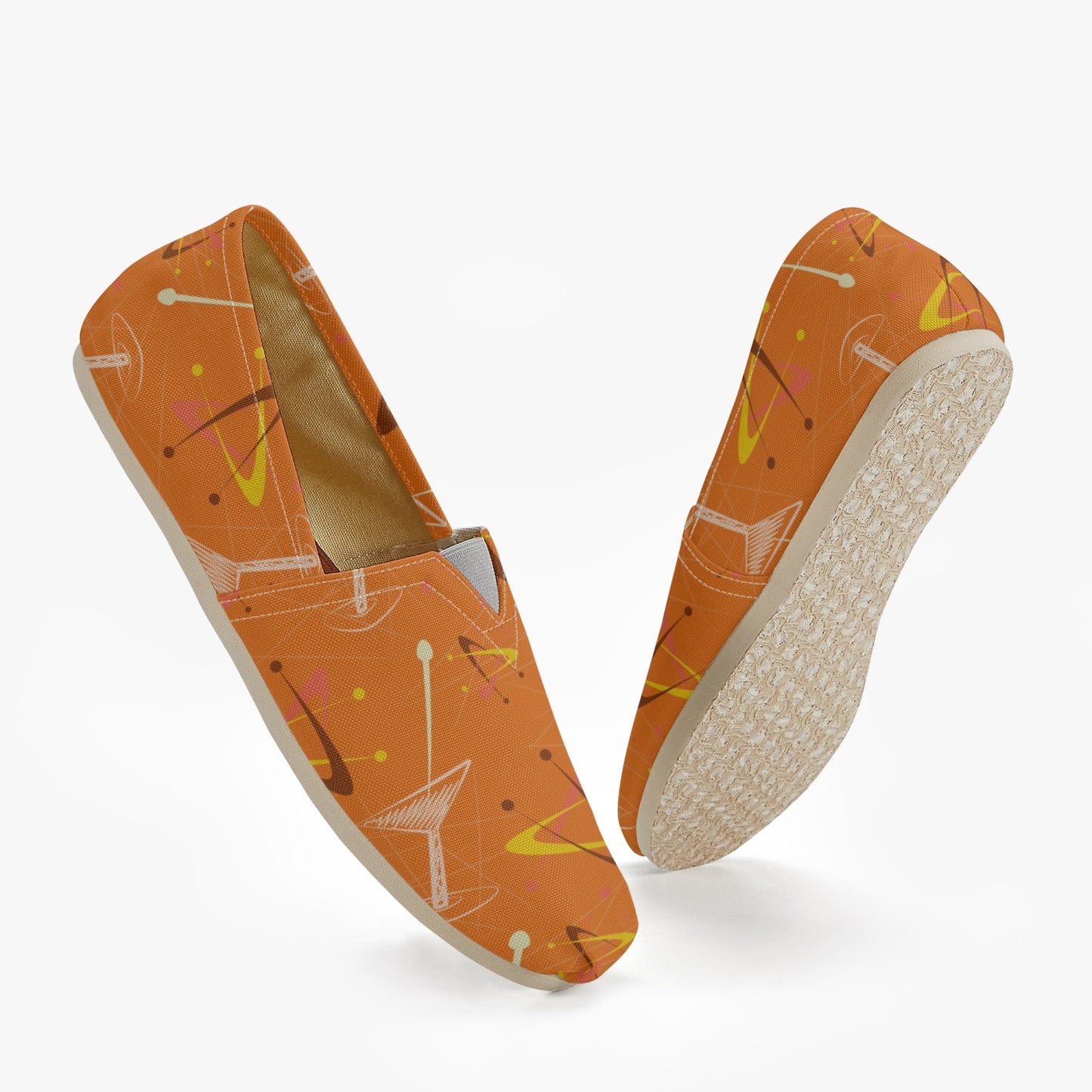 MCM Martini Retro Canvas Loafers - Unisex Canvas Slip-on Shoes