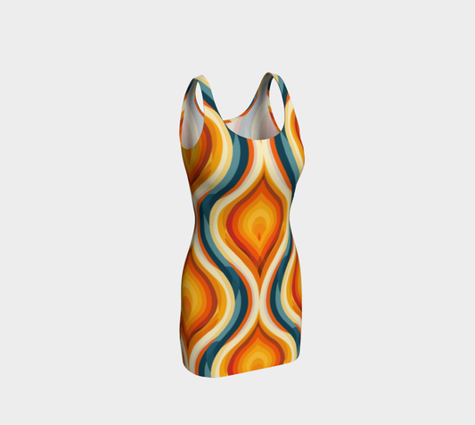 MCM Retro Groove Bodycon Dress