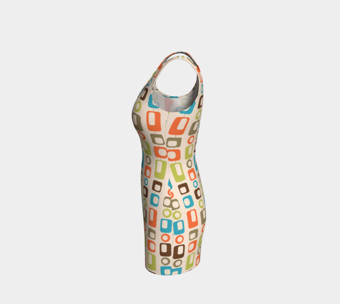 MCM Retro Bodycon Dress