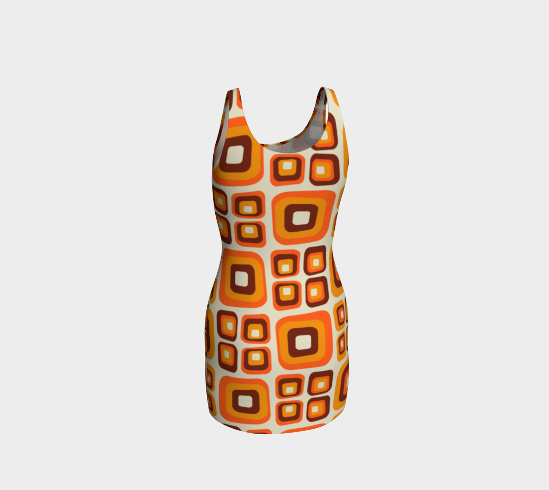 MCM Retro Bodycon Dress