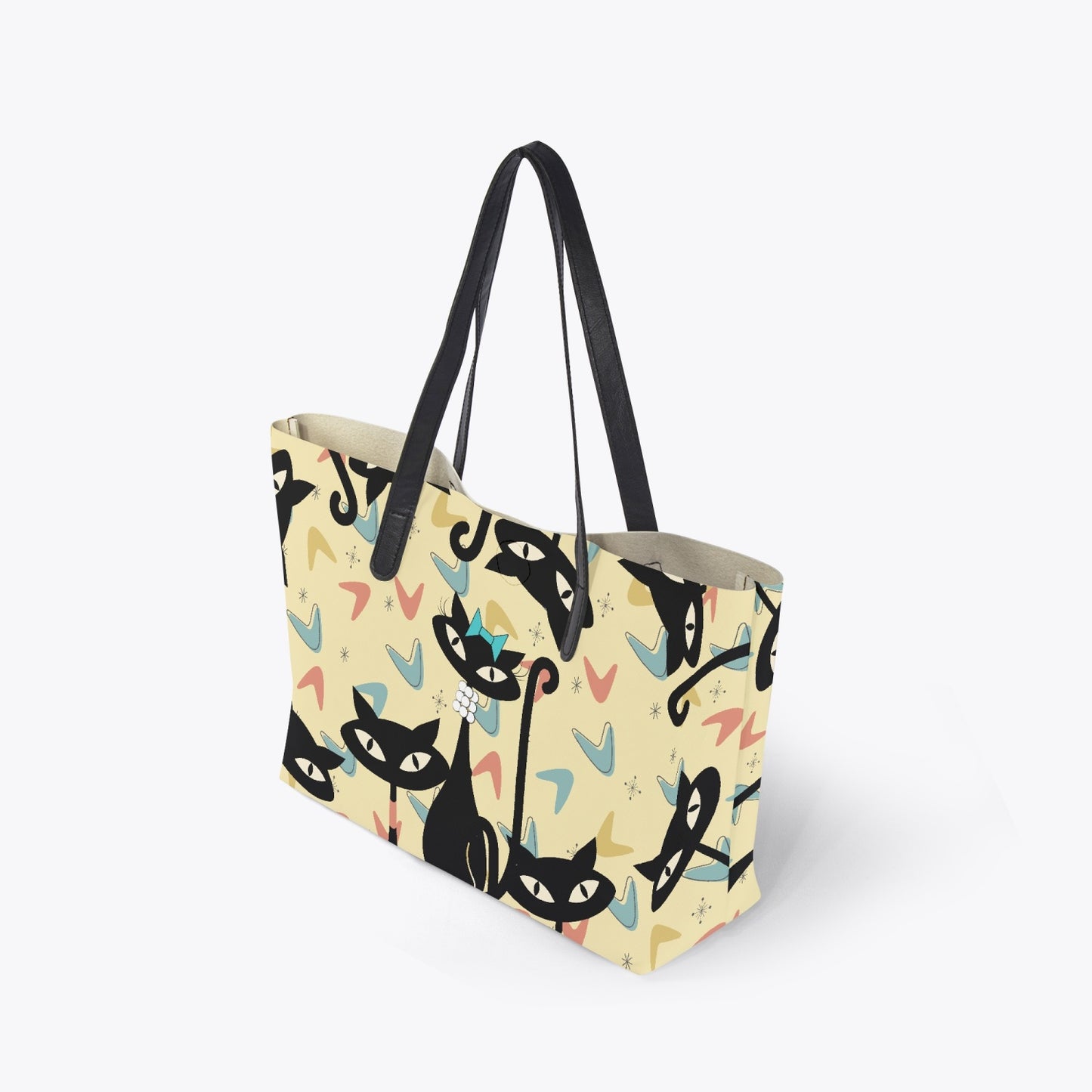 Atomic Cat in Pearls Neverfull Tote Bag- Weekender