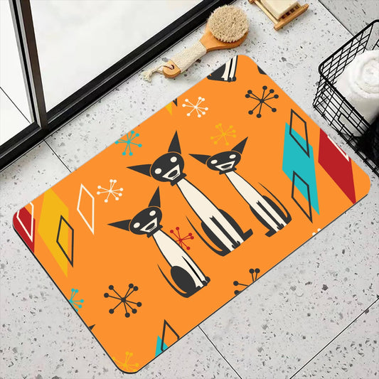 Atomic Dog Bathroom Door Mat