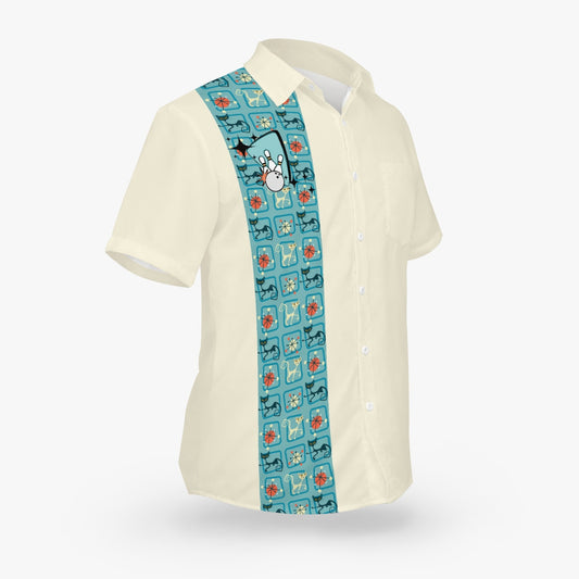 Atomic Cat Bowling Shirt