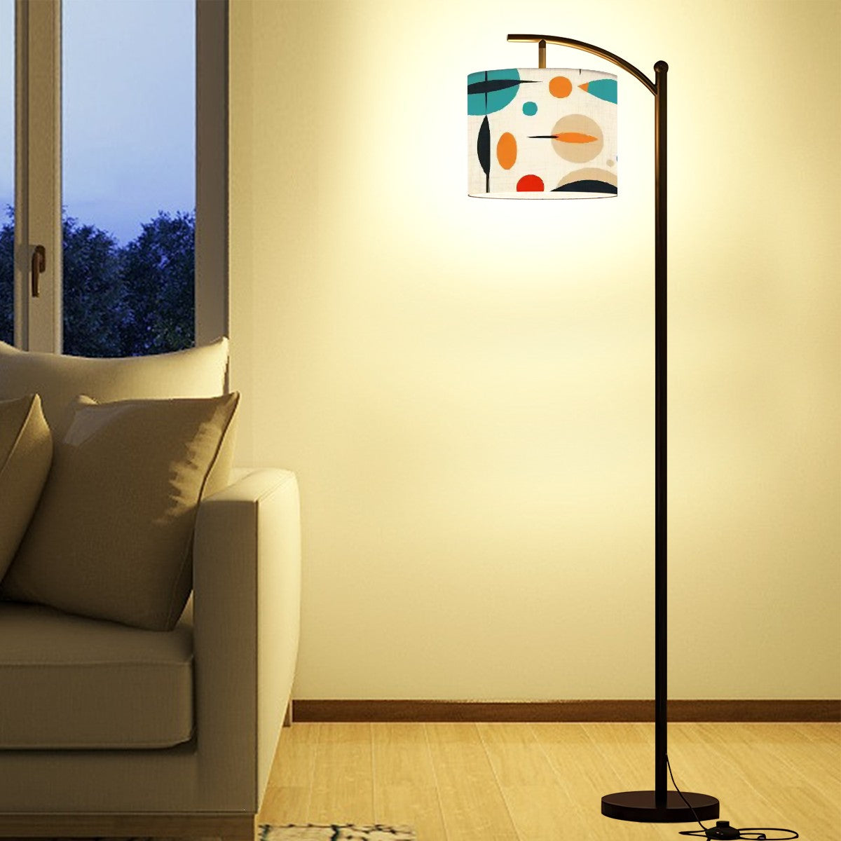 MCM Atomic Floor Lamp