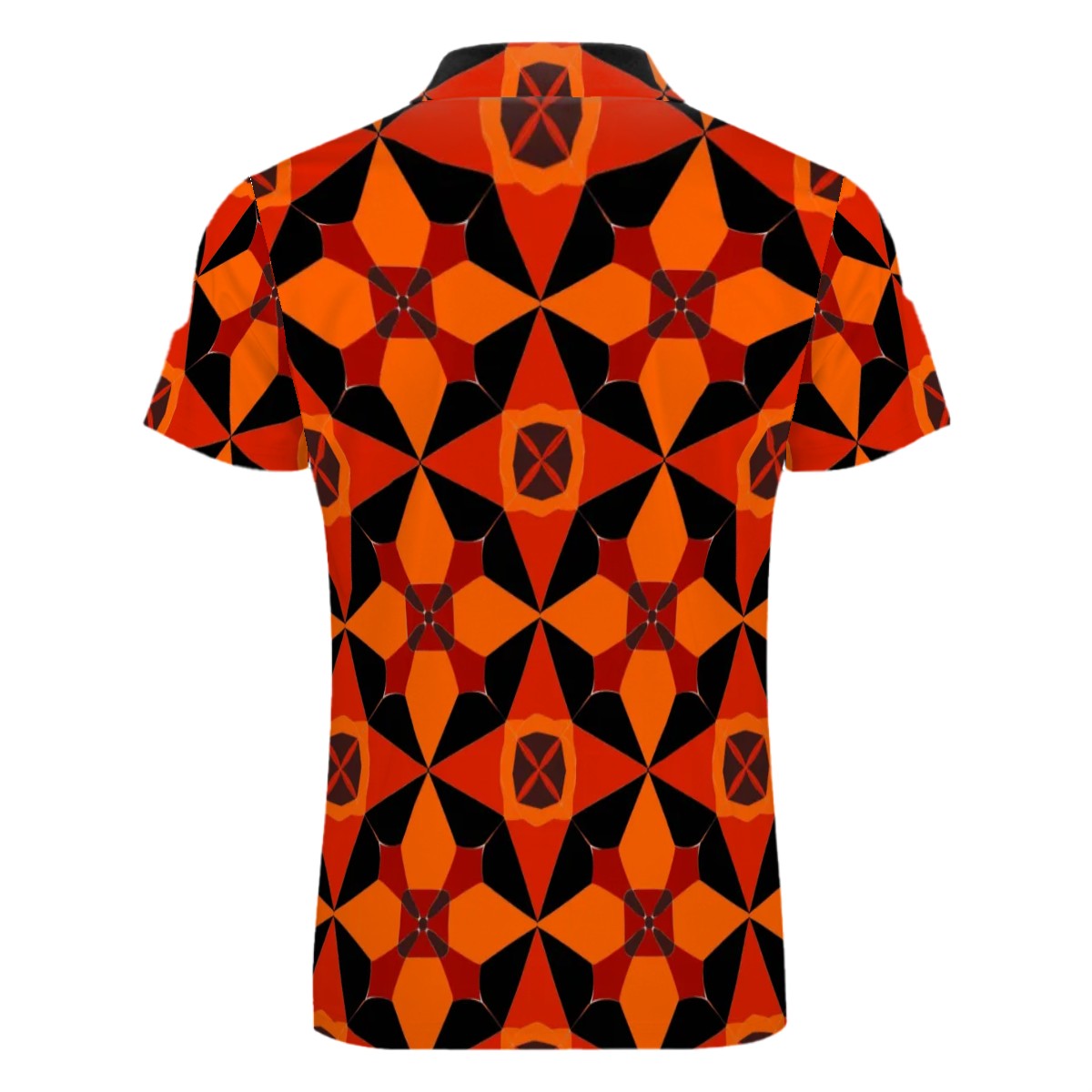 MCM Retro Polo Shirt- Atomic  Design Groovy Slim Fit Zipper Polo for men