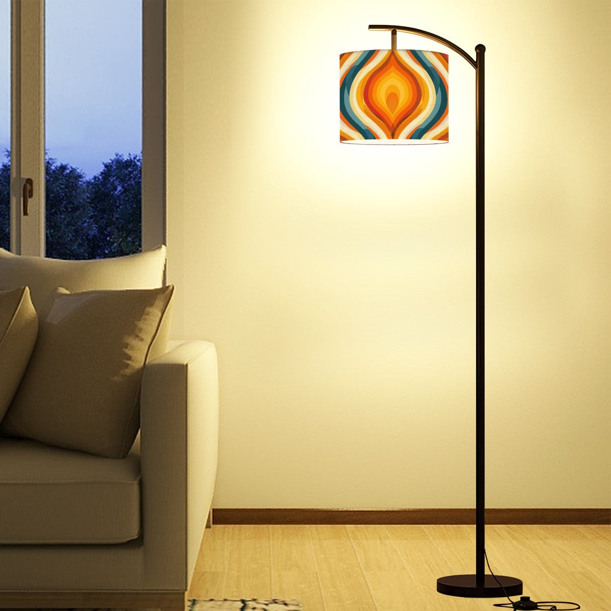 MCM Groovy Floor Lamp