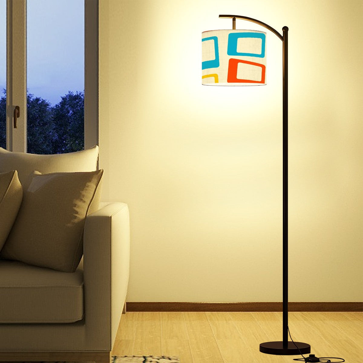 MCM Atomic Floor Lamp