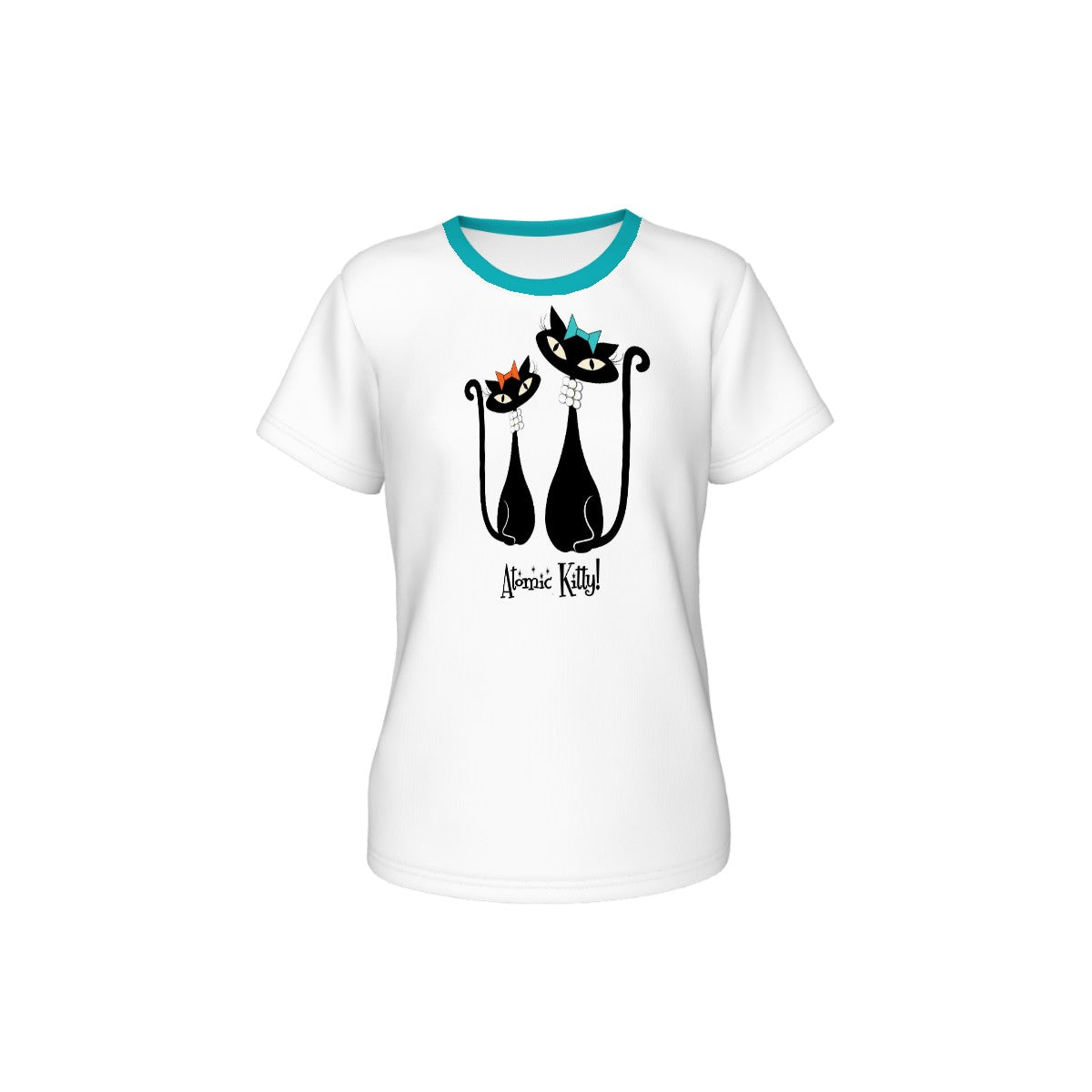 Atomic Kitty, Atomic Cat in Pearls T-shirt