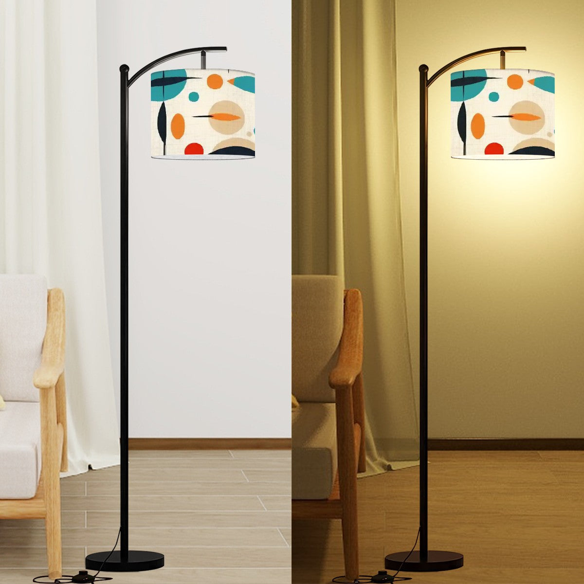 MCM Atomic Floor Lamp