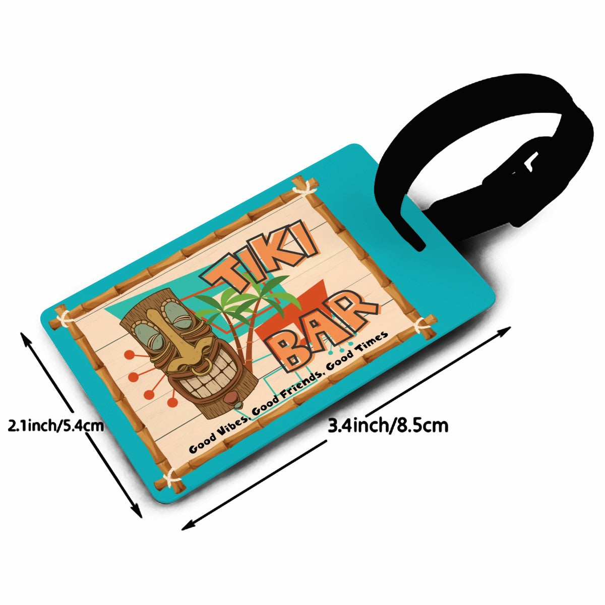 MCM Retro TIKI Bar Luggage Tag